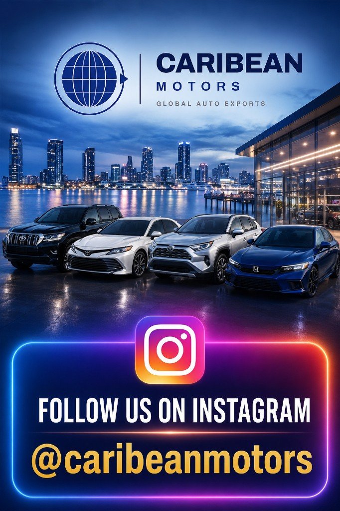 Follow us on Instagram @caribeanmotors